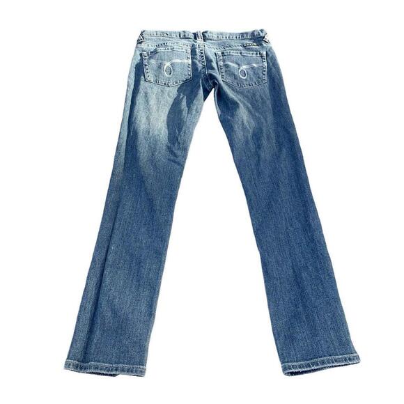Roxy Womens Juniors Low Rise Medium Wash Gold Coast Skinny Fit Size 9 - Picture 2 of 10